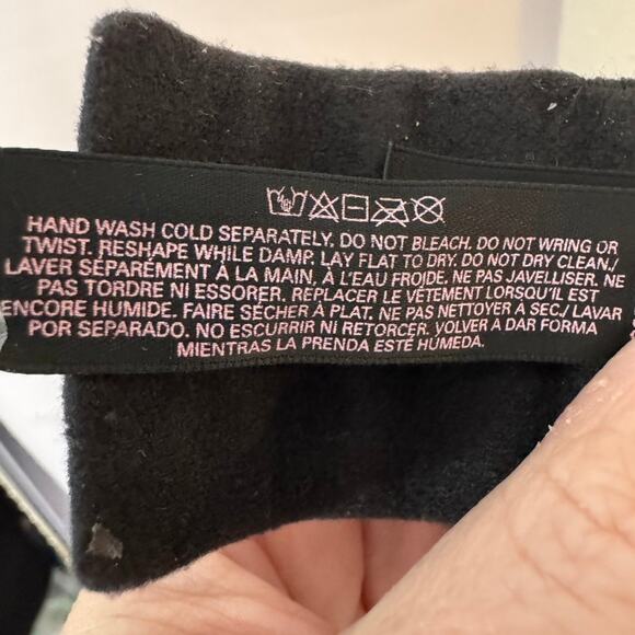 Victoria's Secret Dream Angels Black Lace Underwire Strapless Bra Size 36D - Picture 9 of 9